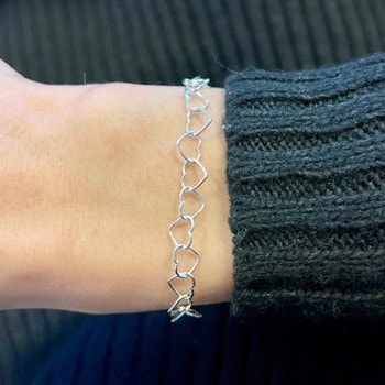 GSD barn 925 Sterling sølv armbånd blank, model 8766